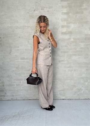 Vilka sun hw estra wide buks Oatmeal Stripes/Pin Stripe Selected Femme 